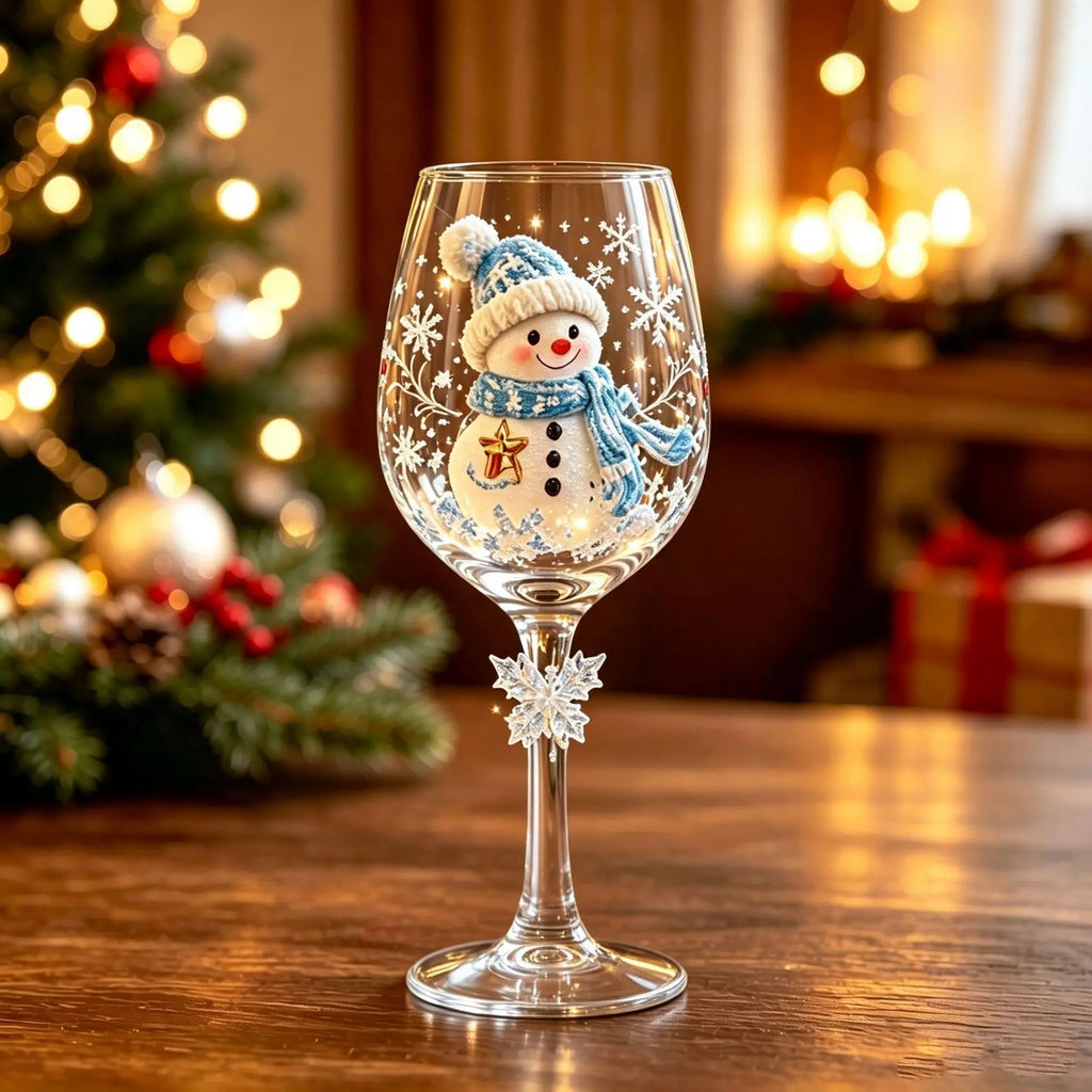 Conjunto de Copos Decorativos de Natal - Caixa de Oferta