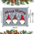 Individuais de Mesa de Natal - Decoração Festiva para Mesa