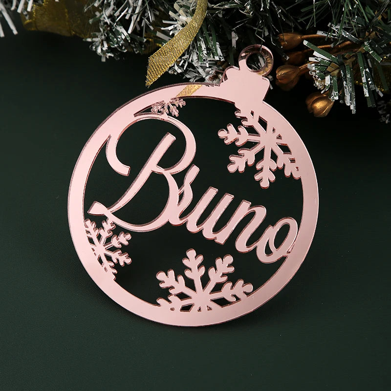 Enfeite de Natal Personalizado com Nome