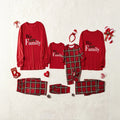 Pijamas de Natal a Combinar para toda a Familia - Estampado Xadrez Vermelho