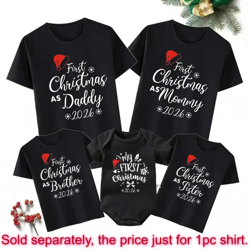 O Meu Primeiro Natal - T-Shirts e Bodies Personalizados para toda Familia
