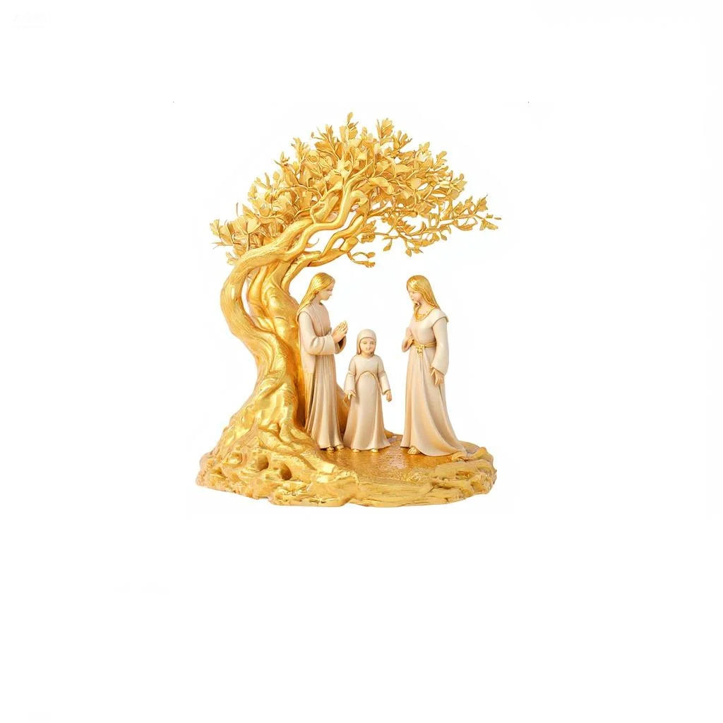 Figura Decorativa de Natal - Presépio Iluminado
