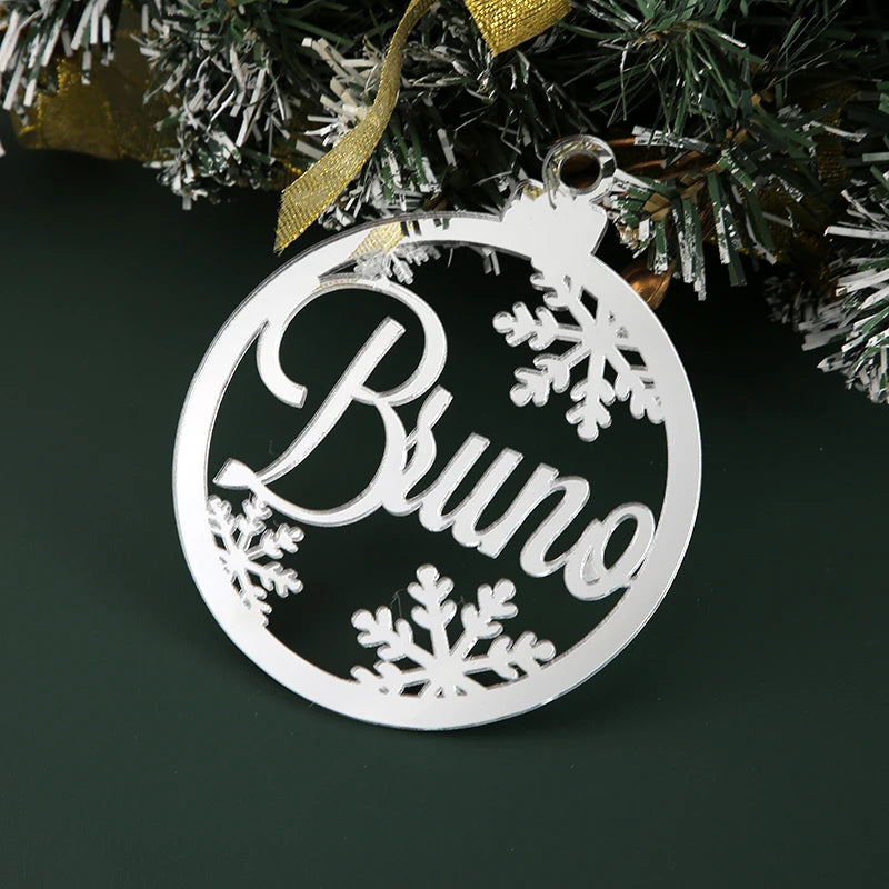 Enfeite de Natal Personalizado com Nome
