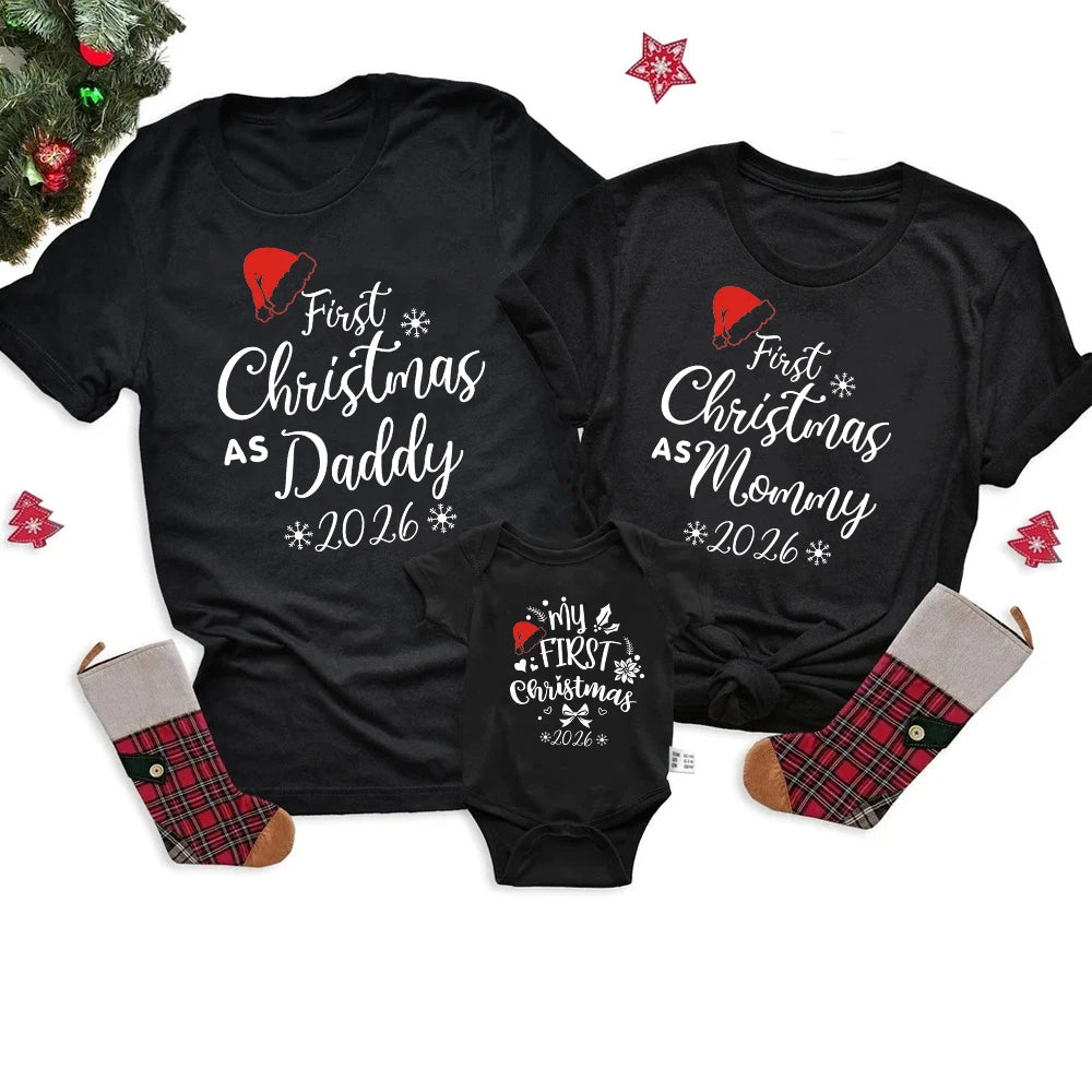 O Meu Primeiro Natal - T-Shirts e Bodies Personalizados para toda Familia