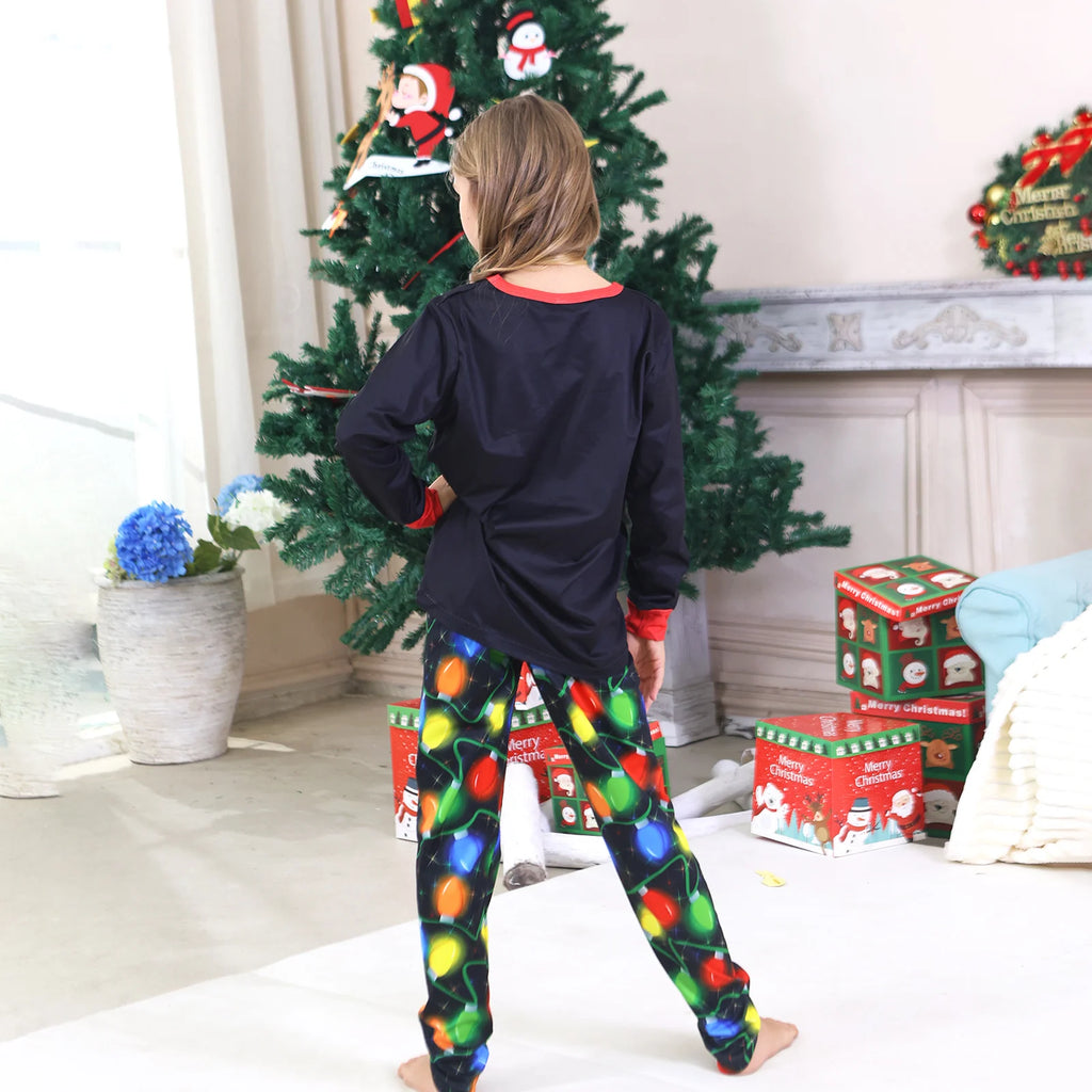 Pijamas de Natal Combinados para Toda  A Familia - Adultos, Crianças e Bebés