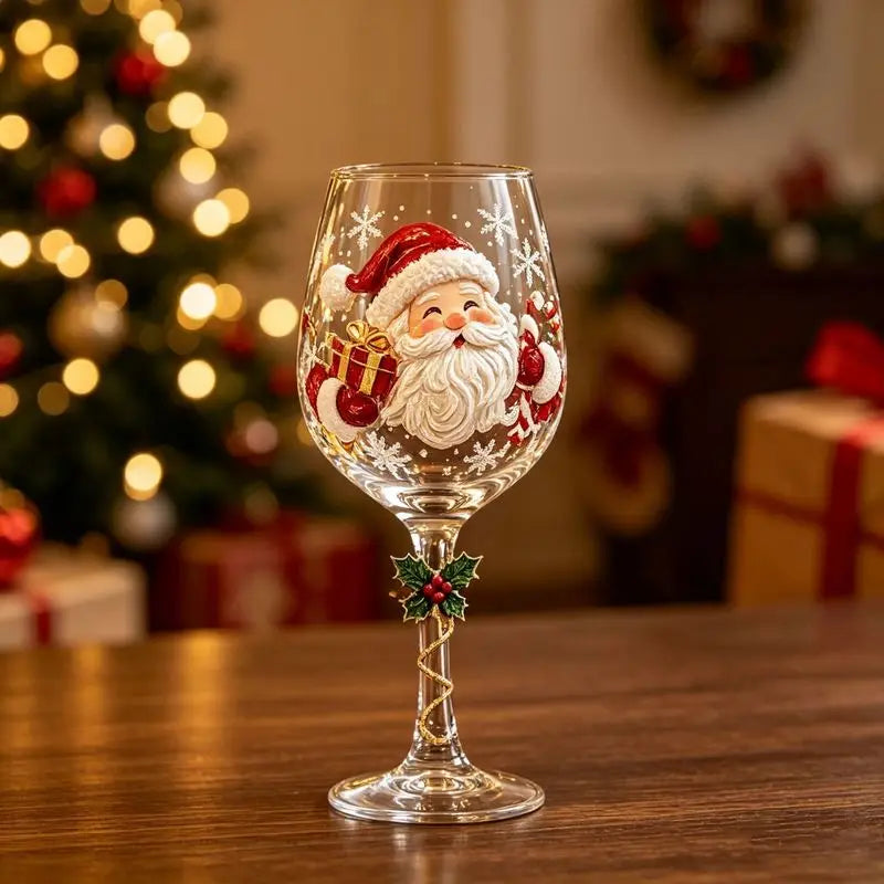 Conjunto de Copos Decorativos de Natal - Caixa de Oferta
